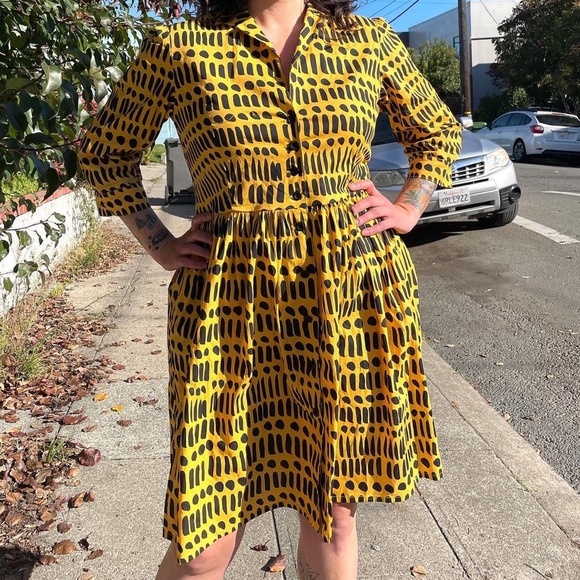 Nooworks Dresses & Skirts - Nooworks Eloise Dorcas Pocket Button Dress